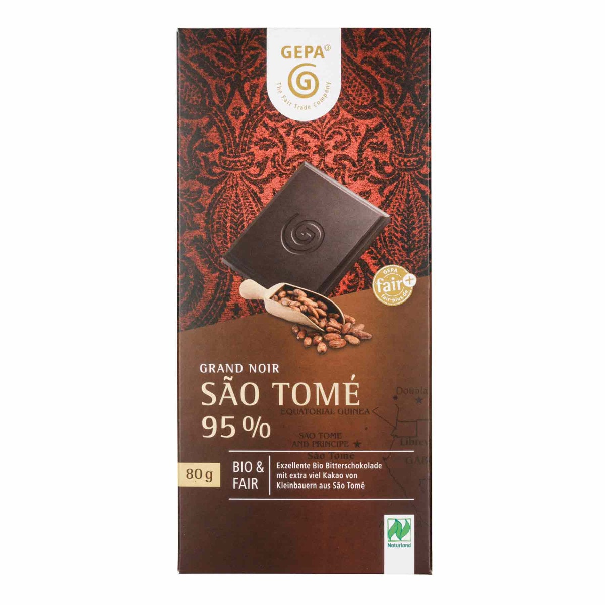 Bio Schokolade São Tomé 95% von GEPA