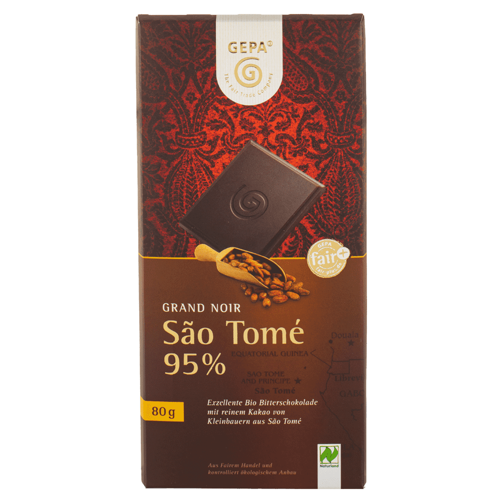 Bio Schokolade São Tomé 95% Bio Schokolade São Tomé 95% von GEPA