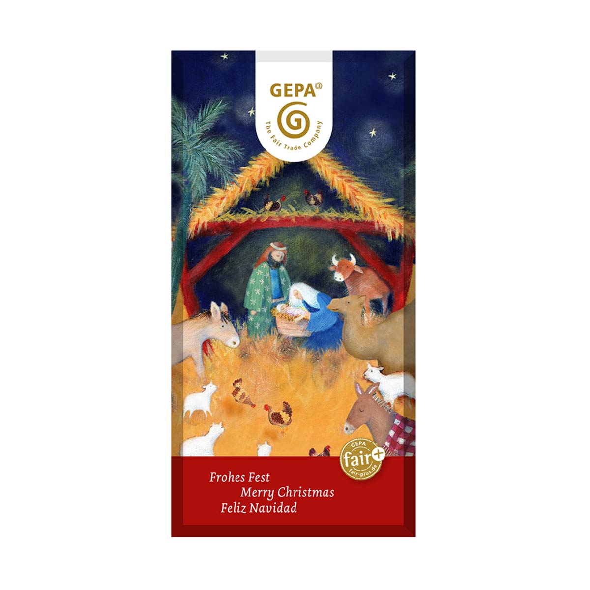 Bio Weihnachtsschokolade 100g Bio Weihnachtsschokolade 100g von GEPA