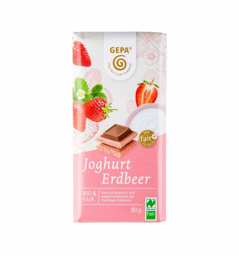 Bio Weiße Joghurt Erdbeer von GEPA