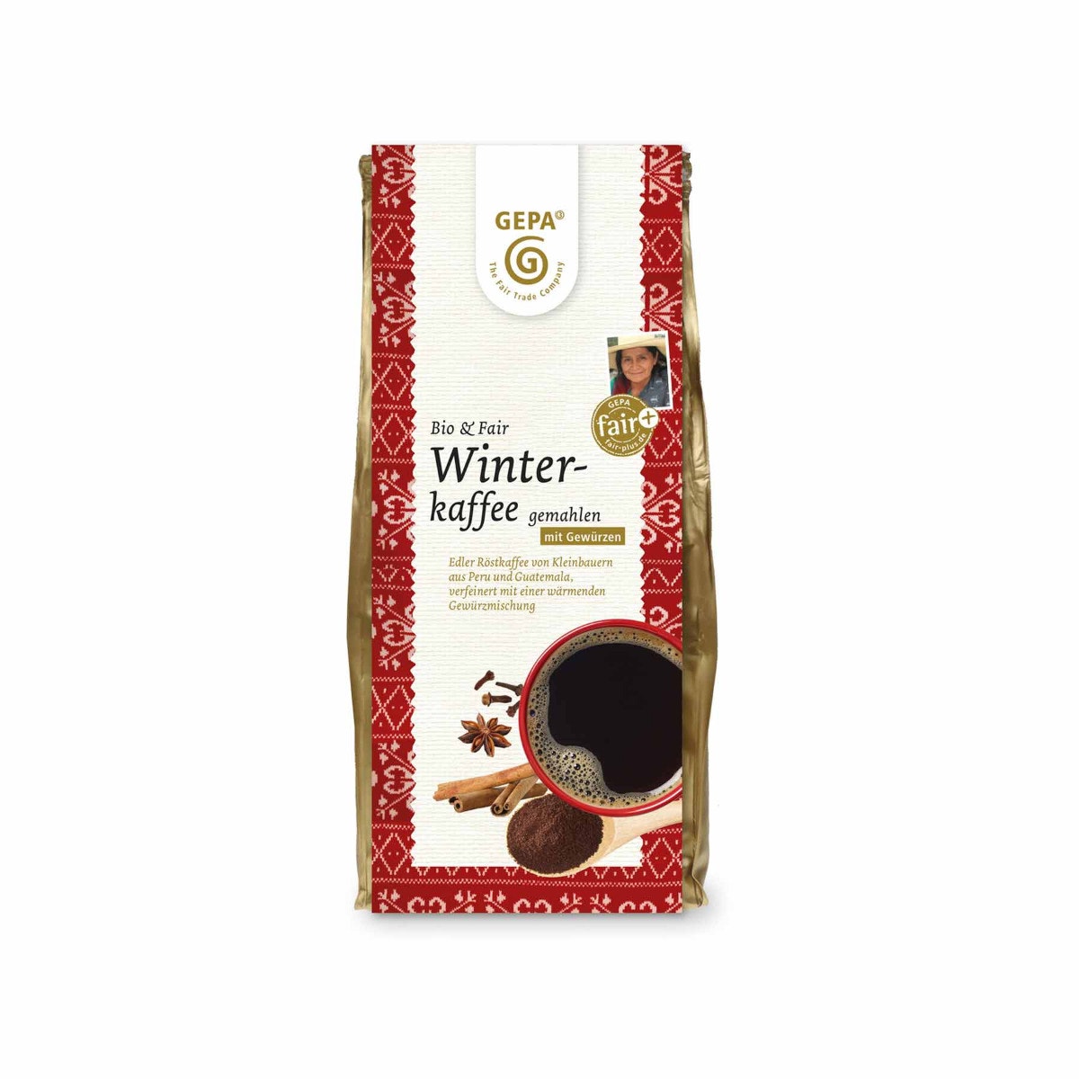 Bio Winterkaffee 250g, gemahlen Bio Winterkaffee 250g, gemahlen von GEPA