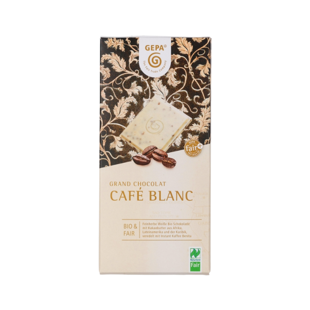 Café Blanc Weiße Schokolade, 100g Café Blanc Weiße Schokolade, 100g von GEPA