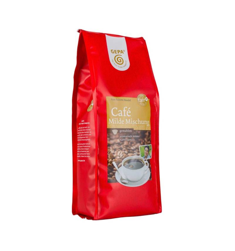 Café Milde Mischung 500g, gemahlen von GEPA