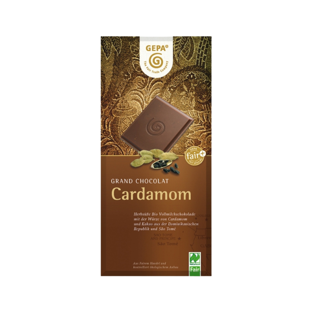 Cardamom 38% Schokolade, 100g Cardamom 38% Schokolade, 100g von GEPA