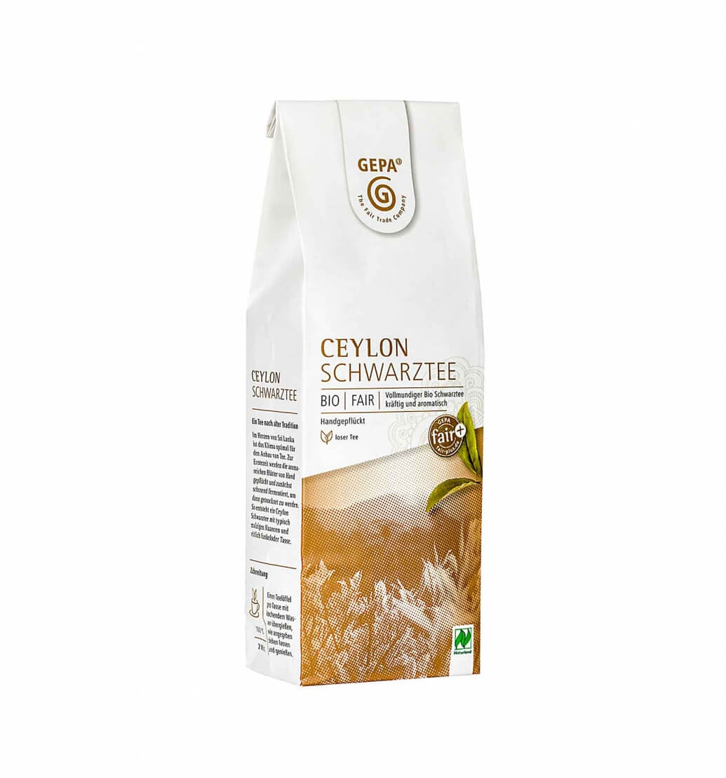 Bio Ceylon Schwarztee 100g von GEPA