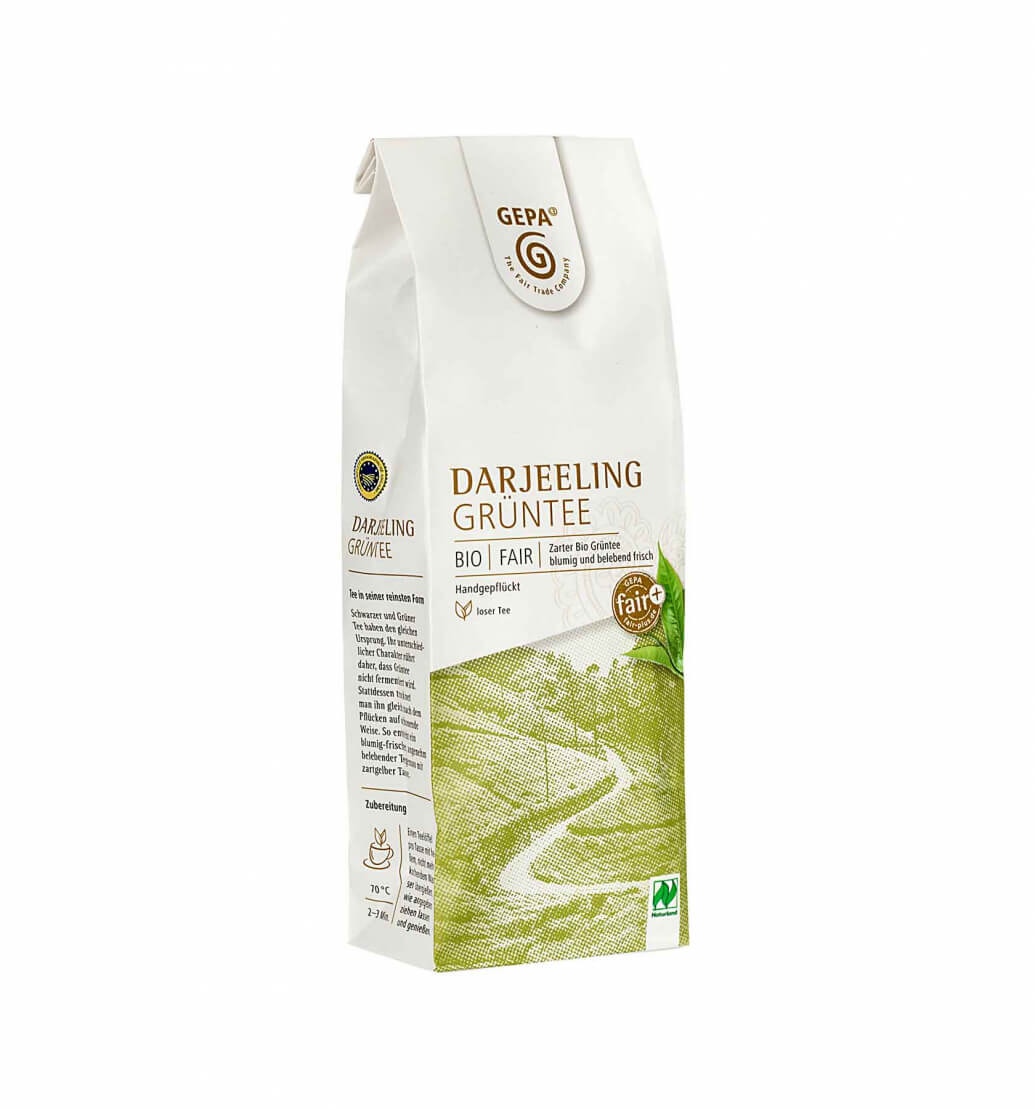 Bio Darjeeling Grüntee 100g von GEPA