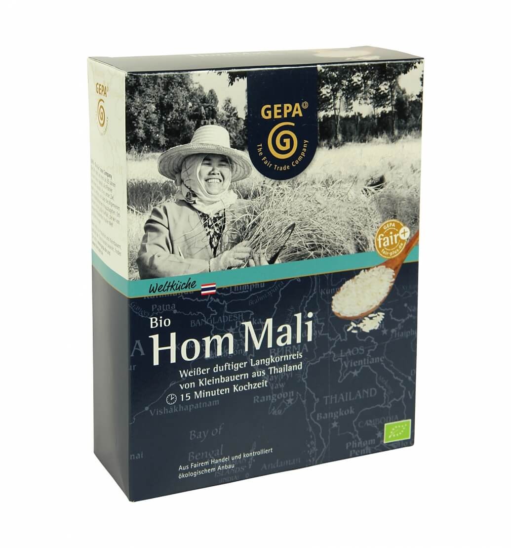 Duftreis Bio Hom Mali, geschliffen, 1 kg Duftreis Bio Hom Mali, geschliffen, 1 kg von GEPA