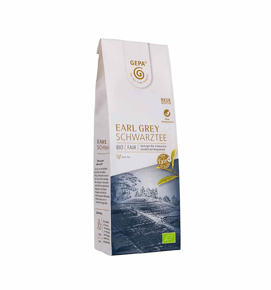 Bio Earl Grey Schwarztee 100g von GEPA