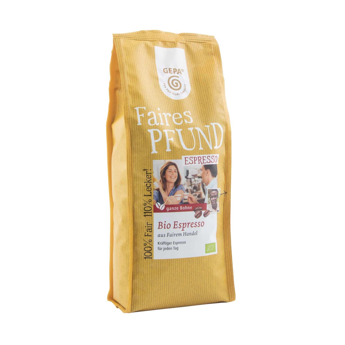 Faires Pfund Bio Espresso 500g, Bohne Faires Pfund Bio Espresso 500g, Bohne von GEPA