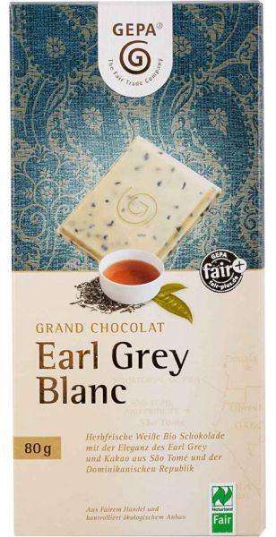 GEPA BIO Schokolade Earl Grey Blanc von GEPA