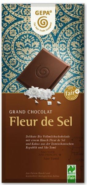 GEPA BIO Schokolade Fleur de Sel von GEPA