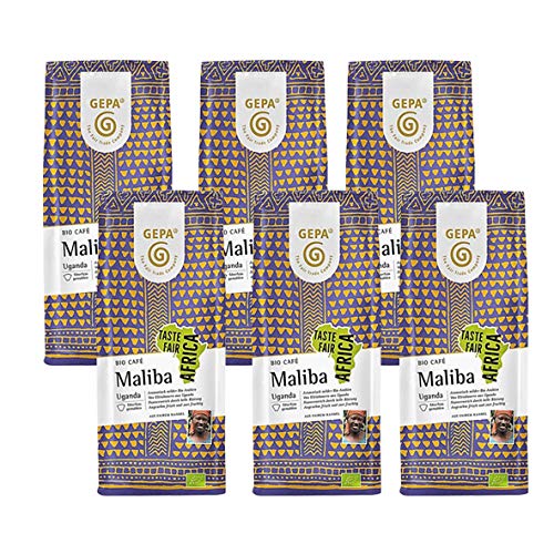 GEPA Bio Caf? Maliba, gemahlen, 250 g / 6er Pack von GEPA