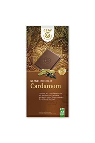 GEPA Bio Kardamom, 38% Cacao, 100 g Packung GEPA Bio Kardamom, 38% Cacao, 100 g Packung von GEPA