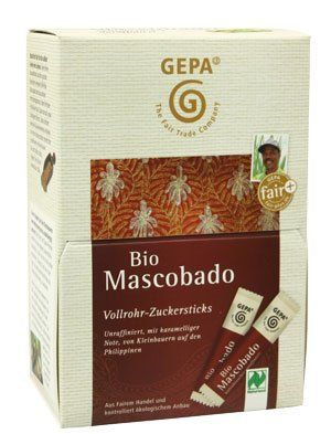 GEPA Bio Mascobado Zuckersticks von GEPA