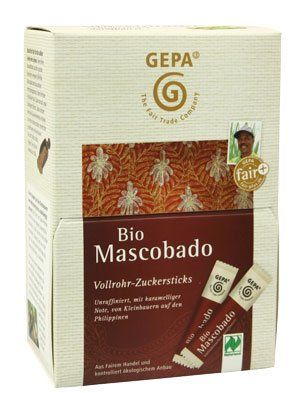 GEPA Bio Mascobado Zuckersticks von GEPA