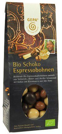 GEPA Bio Schoko Espressobohnen von GEPA