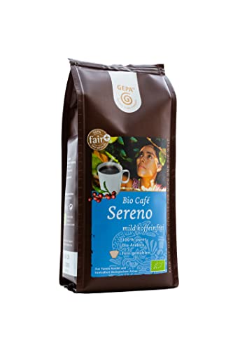GEPA Bio Sereno Kaffee gemahlen 1,5Kg (6 x 250g) - entkoffeiniert von GEPA