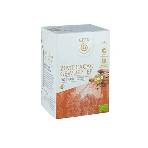 GEPA Bio Zimt Kakao Gewürztee, 20 Teebeutel GEPA Bio Zimt Kakao Gewürztee, 20 Teebeutel von GEPA