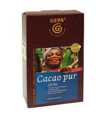 GEPA Cacao pur Afrika - Kakaopulver - 1 Karton ( 6 x 250g ) von GEPA
