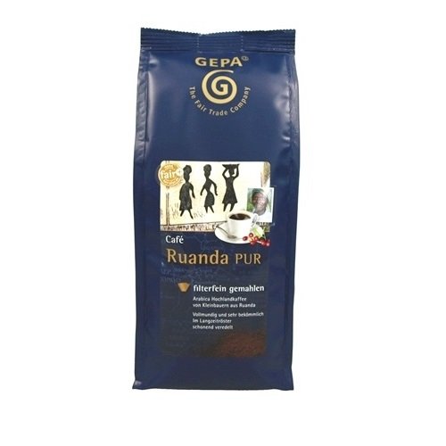 GEPA Café Ruanda PUR, 250g gemahlen GEPA Café Ruanda PUR, 250g gemahlen von GEPA