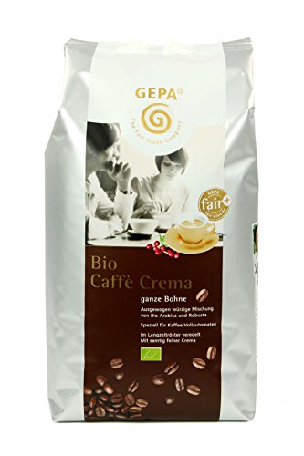 GEPA Caffe Crema, 1er Pack (1 x 1 kg Packung) - Bio von GEPA