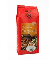 GEPA Espresso Cargado - gemahlen 1 Karton ( 6 x 250 g ) Fair Trade Kaffee von GEPA