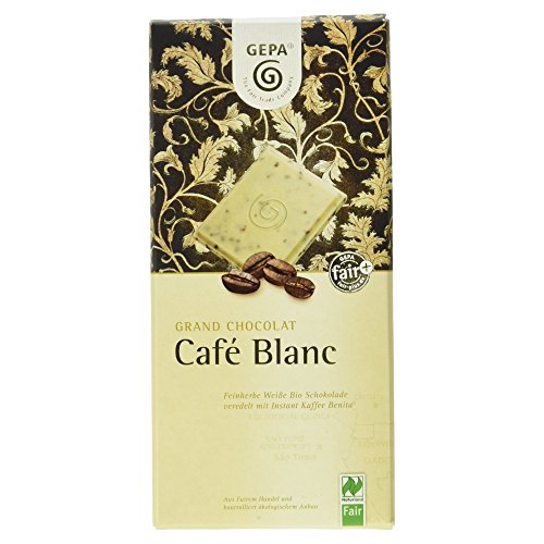GEPA - organic chocolate Café Blanc 100 g bar - DE-ÖKO-013 GEPA - organic chocolate Café Blanc 100 g bar - DE-ÖKO-013 von GEPA