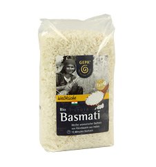 Gepa Bio Basmati Reis, geschliffen 1 Karton ( 8 x 500g ) von GEPA