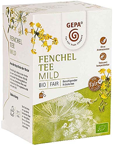 Gepa Bio Fencheltee - 100 Teebeutel - 5 Pack ( 20 x 1,7g pro Pack) von GEPA