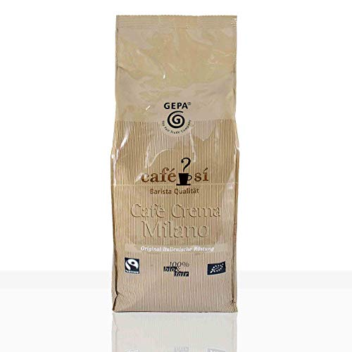 Gepa Cafe Si Cafe Crema Milano Fairtrade Kaffee - 1kg Kaffeebohnen von GEPA