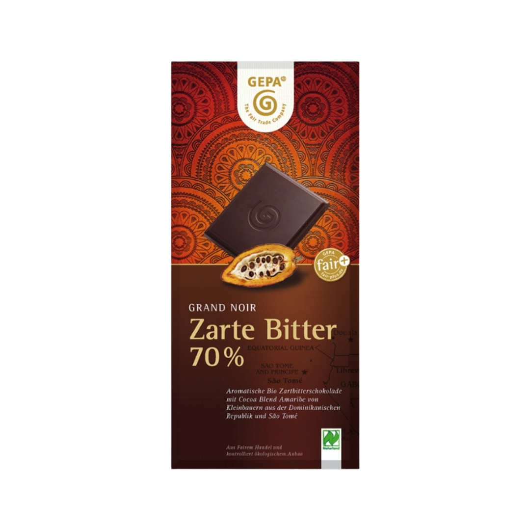 Grand Noir Zartbitter 70% Grand Noir Zartbitter 70% von GEPA