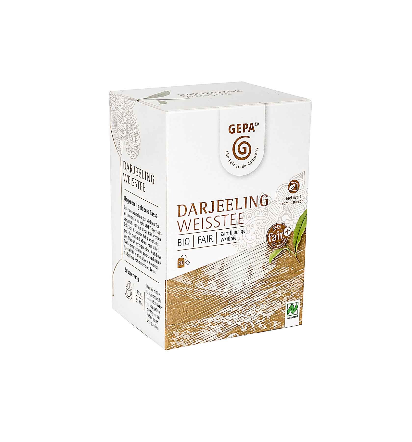 Bio Weißtee Darjeeling von GEPA