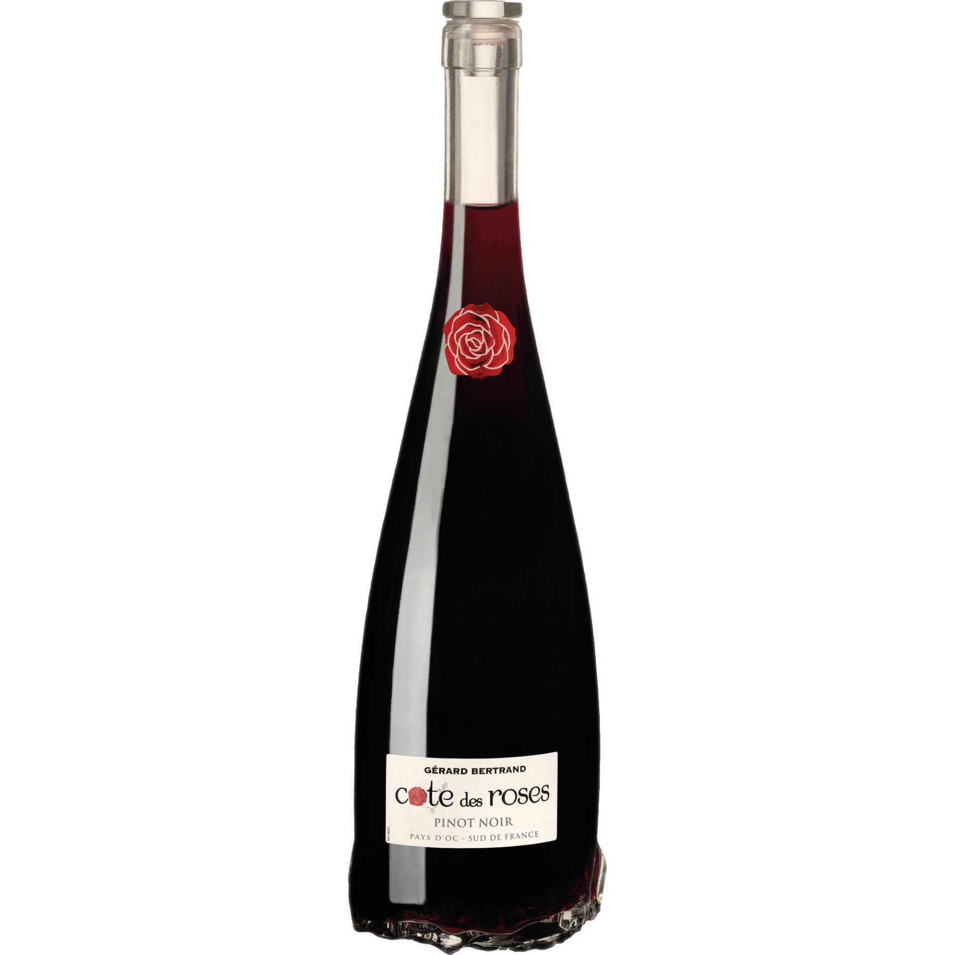 Côte des Roses Pinot Noir, Pays d'Oc IGP, Languedoc-Roussillon, 2022, Rotwein Côte des Roses Pinot Noir, Pays d'Oc IGP, Languedoc-Roussillon, 2022, Rotwein von GÉRARD BERTRAND À F11100-262, FRANCE