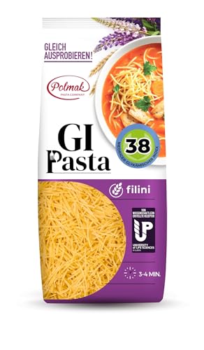 Filini Nudeln für Diabetiker & Low Carb | Hergestellt aus Hartweizen | Low-Carb-Diät | Glykämischer Index 38 Filini Nudeln für Diabetiker & Low Carb | Hergestellt aus Hartweizen | Low-Carb-Diät | Glykämischer Index 38 von GI Pasta