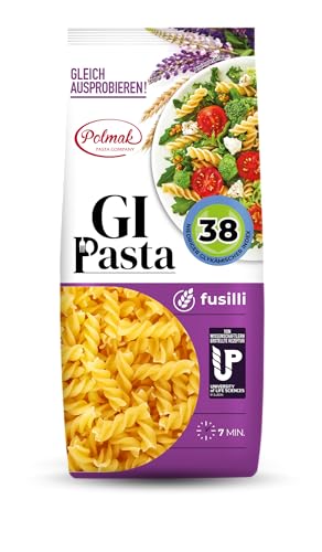 Fusilli Nudeln für Diabetiker & Low Carb | Hergestellt aus Hartweizen | Low-Carb-Diät | Glykämischer Index 38 Fusilli Nudeln für Diabetiker & Low Carb | Hergestellt aus Hartweizen | Low-Carb-Diät | Glykämischer Index 38 von GI Pasta