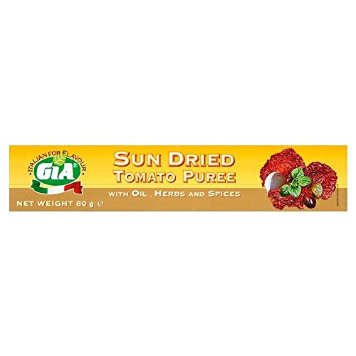 Gia Sonne getrockneten Tomaten-Püree (80 g) - Packung mit 6 von Gia
