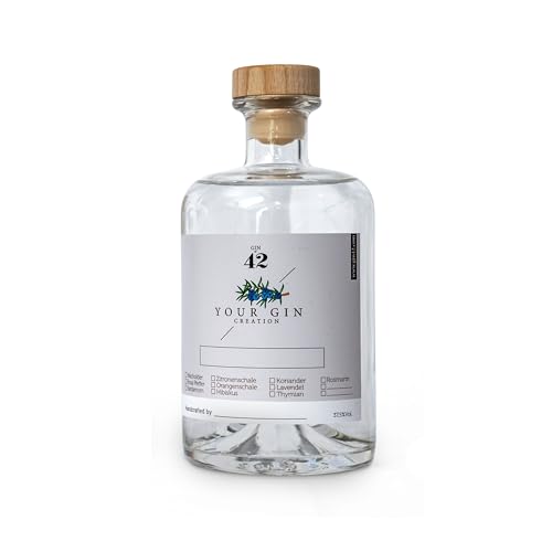 Neutralalkohol 37,5% Vol. von Gin 42-500 ml Basisalkohol für Gin Selbermachen, DIY-Spirituosen & Liköre - Ideal für Gin-Do-It-Youself-Sets - Ansatzalkohol für Whisky Neutralalkohol 37,5% Vol. von Gin 42-500 ml Basisalkohol für Gin Selbermachen, DIY-Spirituosen & Liköre - Ideal für Gin-Do-It-Youself-Sets - Ansatzalkohol für Whisky von GIN 42