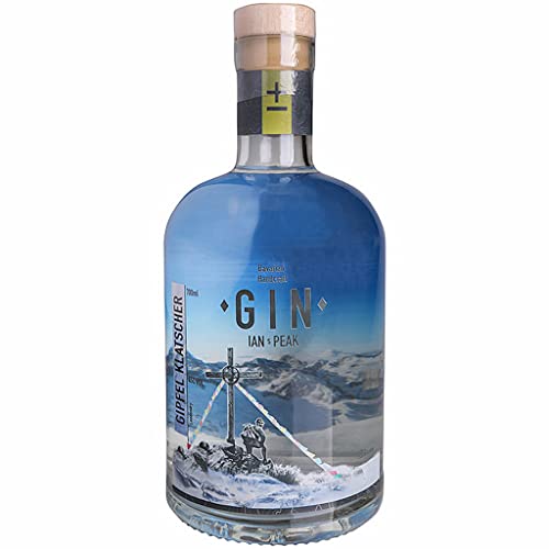 Gipfelklatscher London Dry Gin aus Bayern, 45% Vol, 0,7 L von GIN