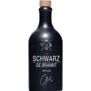 May Schwarz Ge.Brannter Gin (1 x 0,5l) Flasche - genieße ihn sogar pur! Ein frischer und Wacholderlastiger Gin fein gebrannt von Domi & Tobi aus dem schönen Frankenland von GIN