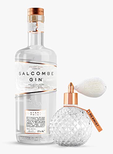Salcombe Gin-Geschenkset „Seamist & Start Point“: Premium-Gin „Start Point“, 50 cl, 44% Vol. & Liquid Garnish „Seamist“, 10 cl, 60% Vol. von Salcombe