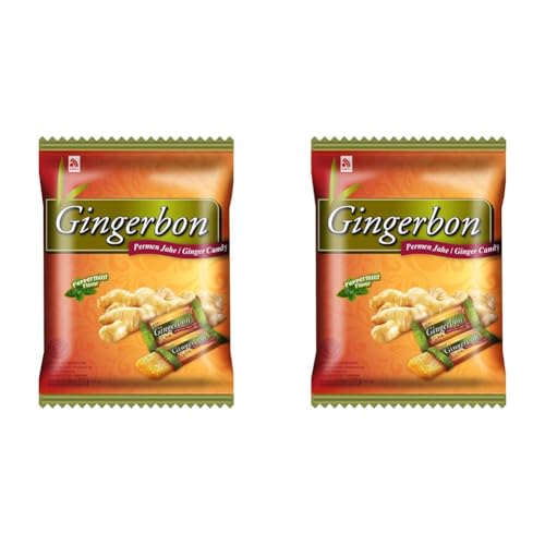 GINGERBON - Ingwer Pfefferminz Bonbons - (1 X 125 GR) (Packung mit 2) von Gingerbon