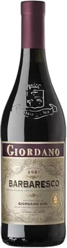 GIORDANO VINI Barbaresco DOCG 2019 – Barbaresco Eleganter und raffinierter Rotwein, ideal für wichtige Abendessen, Piemont, 13,5% vol. 1 Flasche 75 cl GIORDANO VINI Barbaresco DOCG 2019 – Barbaresco Eleganter und raffinierter Rotwein, ideal für wichtige Abendessen, Piemont, 13,5% vol. 1 Flasche 75 cl von Giordano