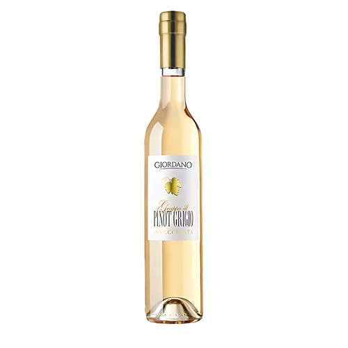 GIORDANO VINI Grappa di Pinot Grigio Invecchiata - Harmonisch und Blumig, Grappa Italien, 40% vol, 1 Flasche à 50 cl GIORDANO VINI Grappa di Pinot Grigio Invecchiata - Harmonisch und Blumig, Grappa Italien, 40% vol, 1 Flasche à 50 cl von Giordano