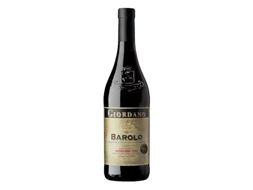 GIORDANO VINI Wein Barolo Rotwein DOCG 2019 - Hochwertiger, Strukturierter und Eleganter Rotwein, Piemont, 14,5% vol. 1 Flasche à 75cl GIORDANO VINI Wein Barolo Rotwein DOCG 2019 - Hochwertiger, Strukturierter und Eleganter Rotwein, Piemont, 14,5% vol. 1 Flasche à 75cl von Giordano