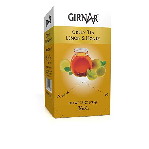 Girnar Green Tea Bags with Lemon & Honey (36 Tea bags) von GIRNAR