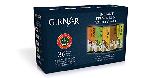 Girnar Instant Tea Premix Variety Pack, 36 Sachets von GIRNAR