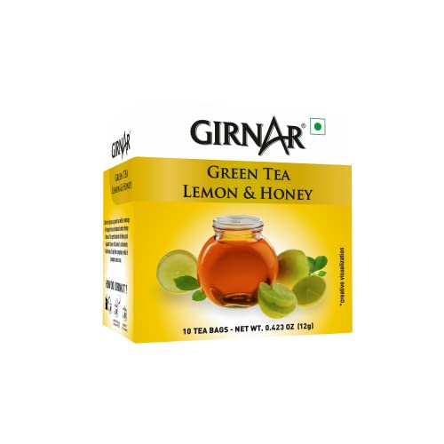 Girnar green tea lemon & honey (10 teebeutel) von GIRNAR