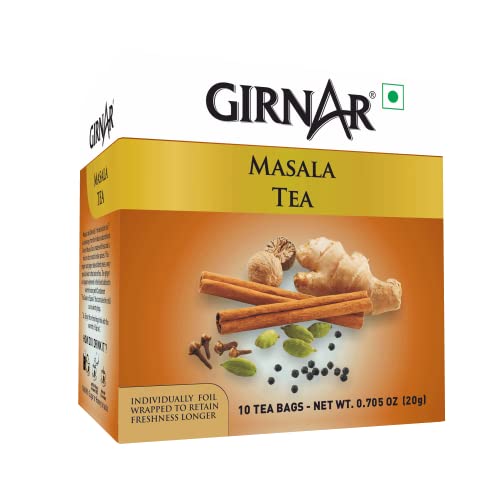 Girnar masala schwarzer tee (10 teebeutel) von GIRNAR