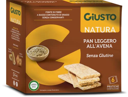 Farmafood Giusto Senza Glutine Panleggero All'avena 6 Confezioni Da 25g von GIUSTO