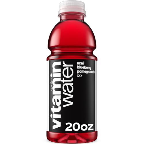 vitaminwater xxx, electrolyte enhanced water w/vitamins, açai-blueberry-pomegranate drink, 20 fl oz vitaminwater xxx, electrolyte enhanced water w/vitamins, açai-blueberry-pomegranate drink, 20 fl oz von GLACEAU vitaminwater